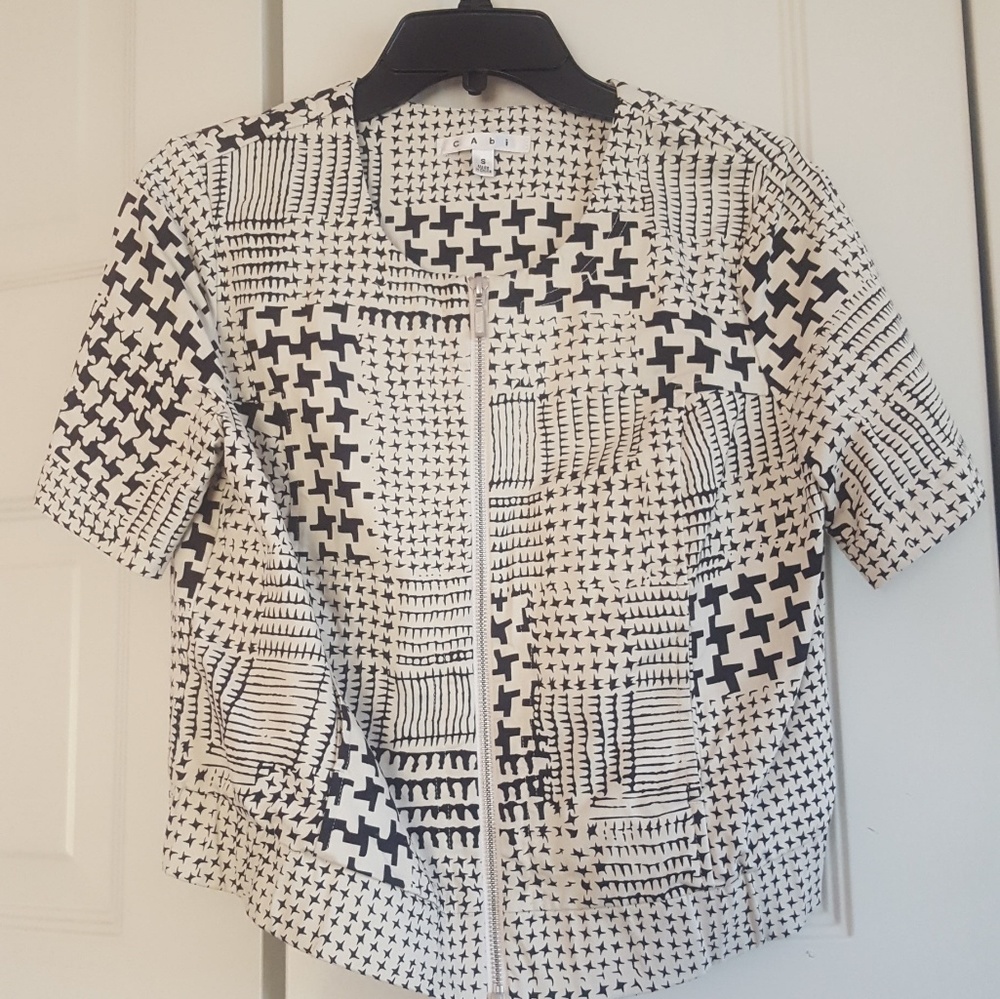Cabi printed jacket